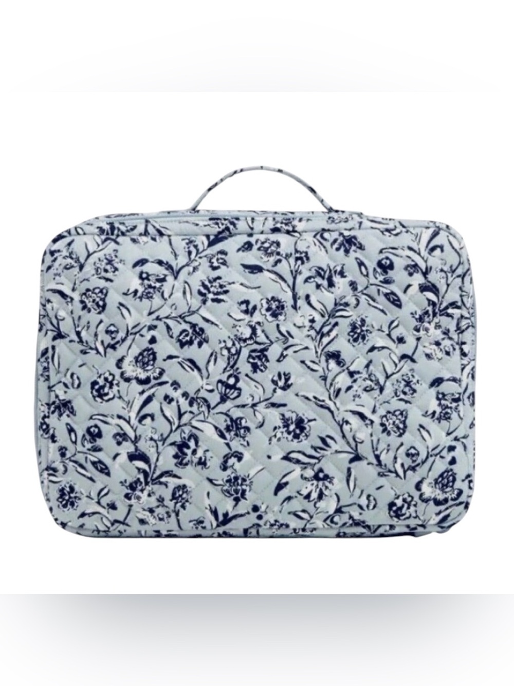 NWT VERA BRADLEY PERENNIALS GRAY DELUXE TRAVEL ORGANIZER
